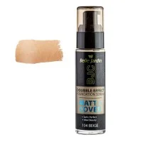 Тональний крем Belle Jardin Matt & Cover Double Effect Fundation serum № 104 бежевий 30 мл